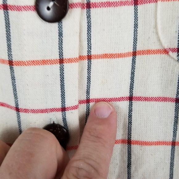 MATA TRADERS | sleeveless button up tie waist windowpane plaid dress - Picture 4 of 7